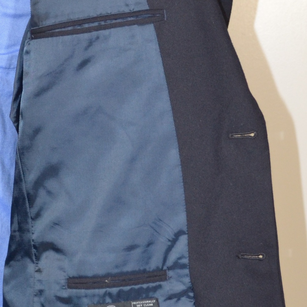 Savile Row 43R Sport Coat Blazer Suit Jacket - Picture 6 of 8